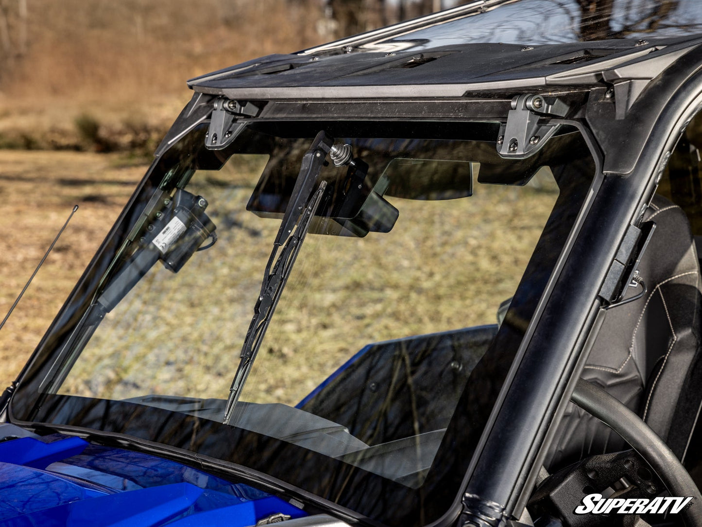 Polaris General XP 1000 MaxDrive Power Flip Glass Windshield *Free Shipping*