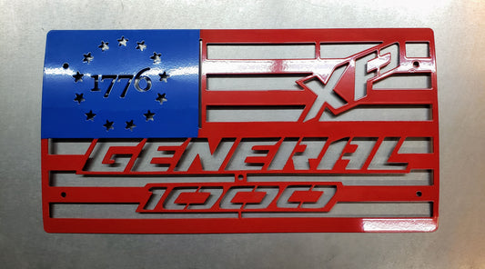Polaris General XP exhaust flag *1776*