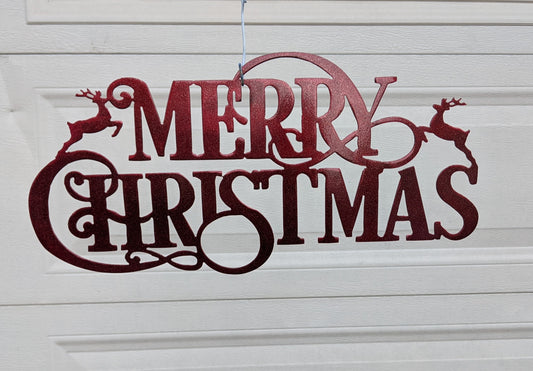 Merry Christmas sign