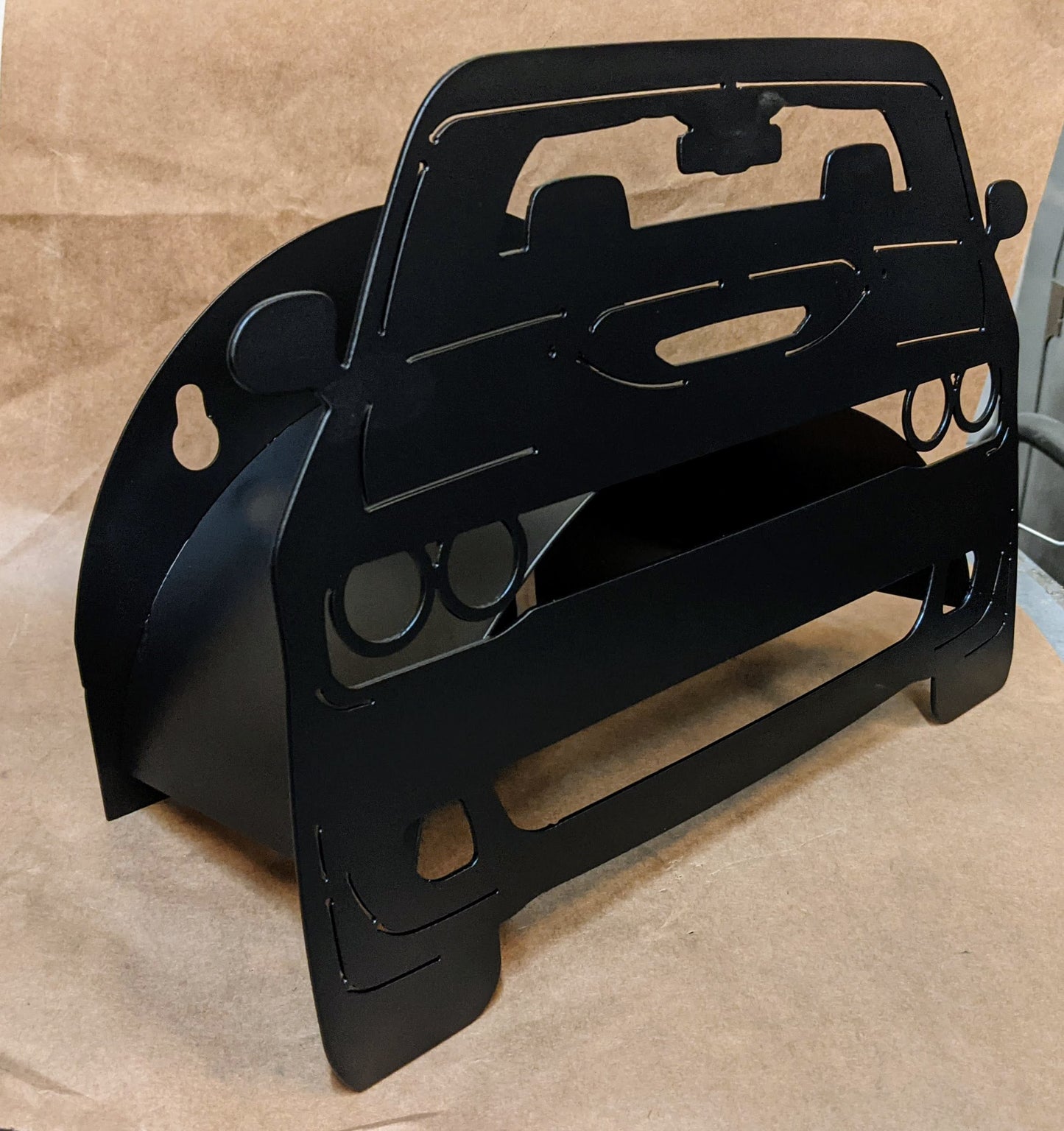 Dodge Challenger airline/hose rack