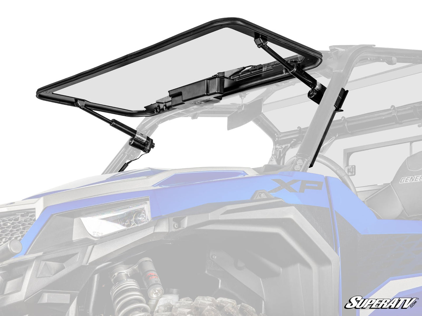 Polaris General XP 1000 MaxDrive Power Flip Glass Windshield *Free Shipping*