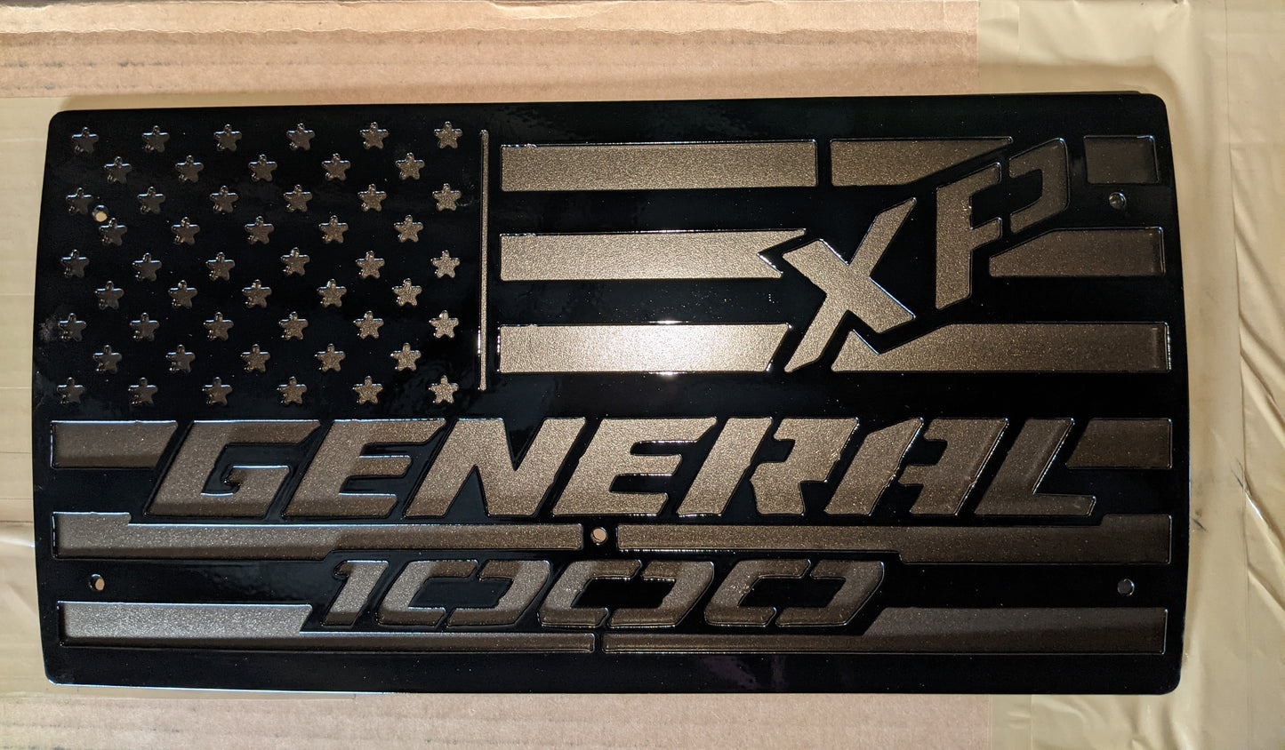 Polaris General XP exhaust flag USA multiple colors available